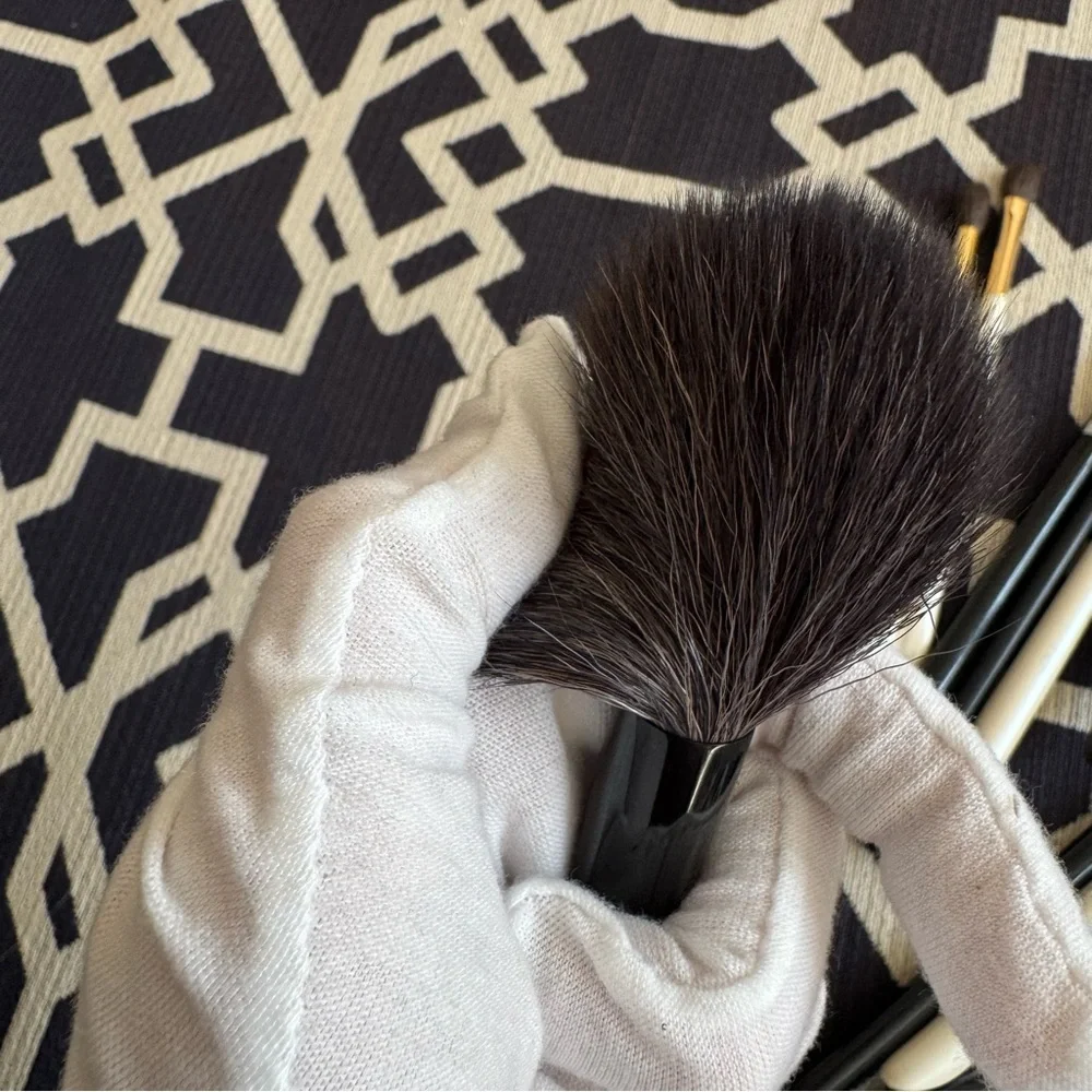 Natural Goat Hair Hakuhodo Style Professional Makeup Brush Set 16 Brushes